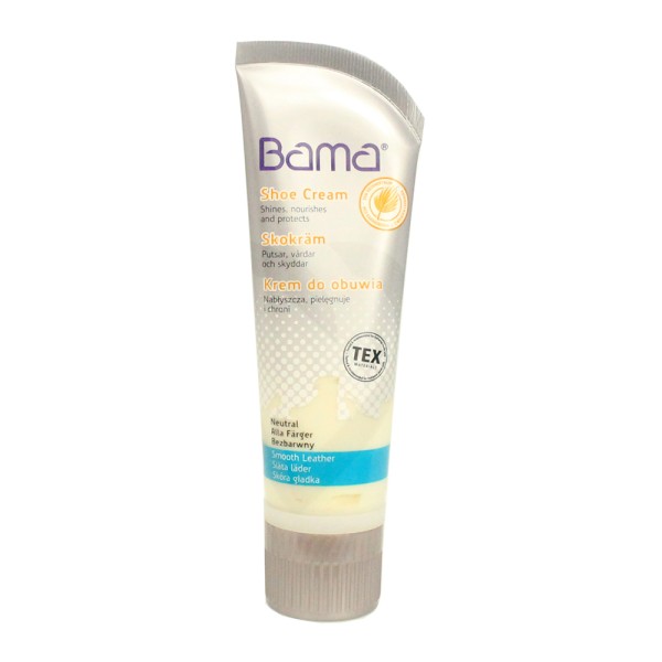 Bama Shoe Cream Tube with Applicator Sponge...