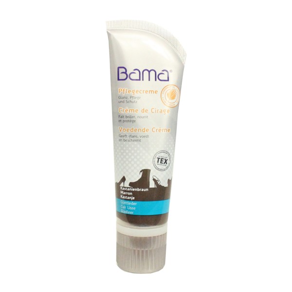Bama Shoe Cream Tube with Applicator Sponge...