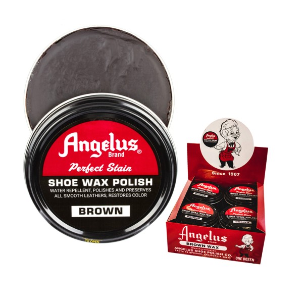 Angelus Perfect Stain Wax Shoe Polish Extra...