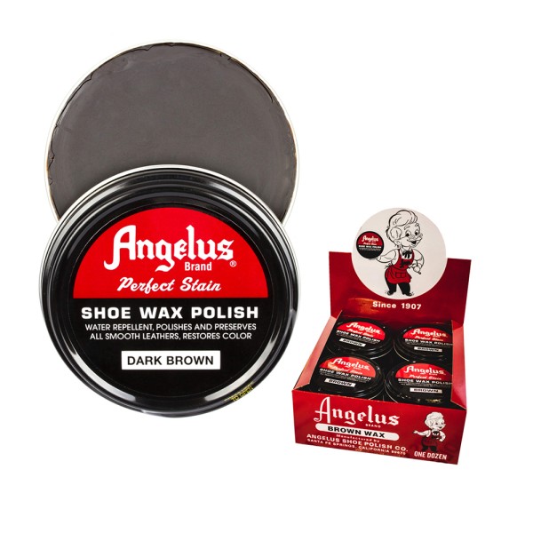 Angelus Perfect Stain Wax Shoe Polish Extra...