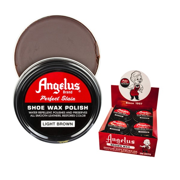 Angelus Perfect Stain Wax Shoe Polish Extra...