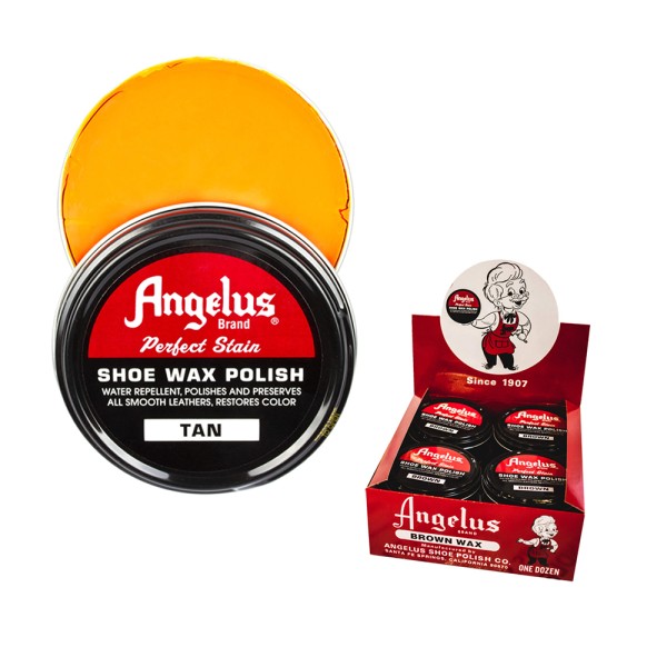 Angelus Perfect Stain Wax Shoe Polish Extra...
