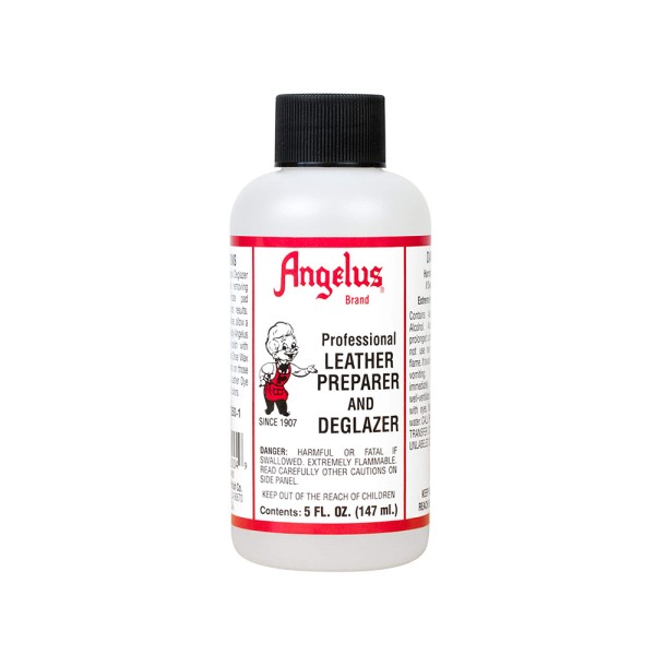 Angelus Leather Preparer & Deglazer Bottle