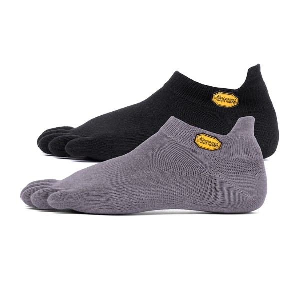 Vibram Five Toe Socks Athletic No Show Twin Pack