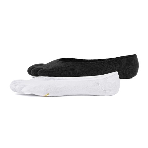 Vibram Five Toe Socks Ghost Twin Pack