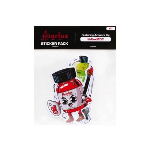 Angelus Products Sticker Pack #1 by Alex MDC (pack of 6...