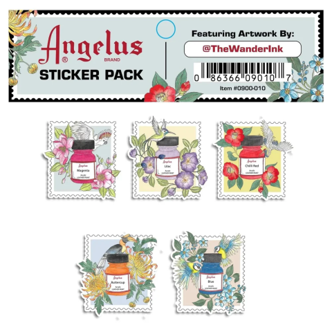 Angelus Sticker Pack - Art by The Wander Ink (Pack of 5)