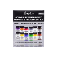 Angelus Leather Acrylic Paint Basics Kit