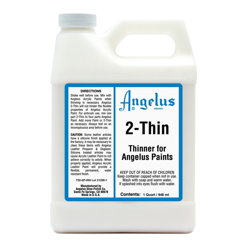 Angelus 2-Thin Thinners for Reducing Viscosity Quart/946ml Bottle ...