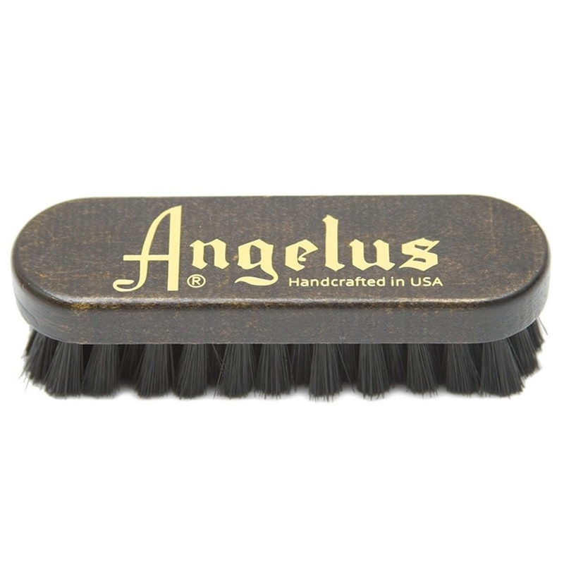 Angelus Shoe Cleaning Brush Premium Hog Bristle Sneaker Cleaner Brush 5