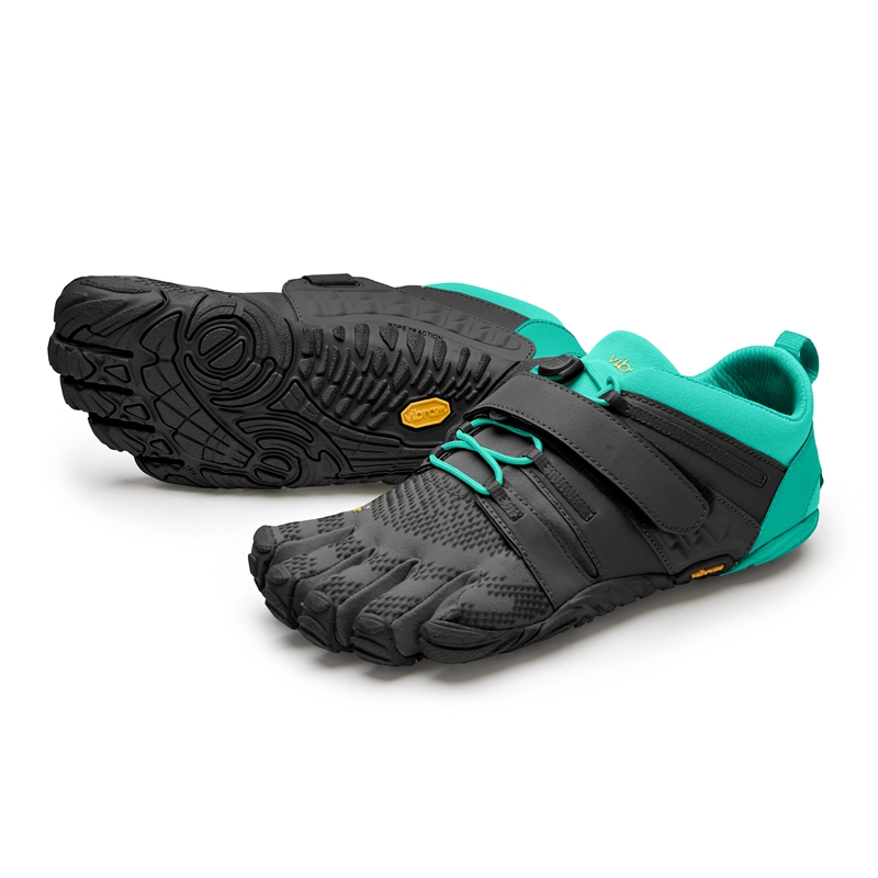 FiveFingers V-TRAIN 2.0 Ladies Black/Green - Vibram Academy