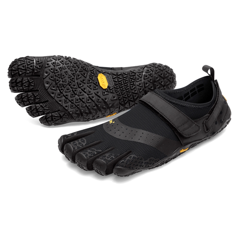 Vibram FiveFingers ブラック 39/7.5-8 FiveFingers V-AQUA Gents Black - Vibram Academy