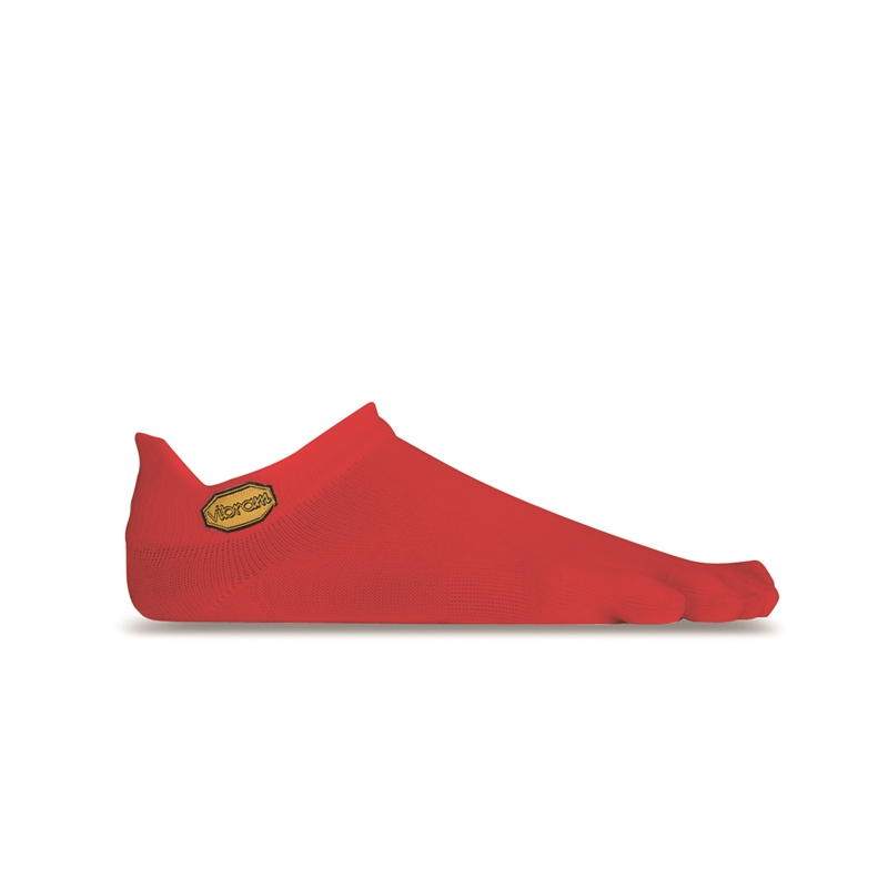 FiveFingers ATHLETIC NO SHOW Socks Red Vibram Academy