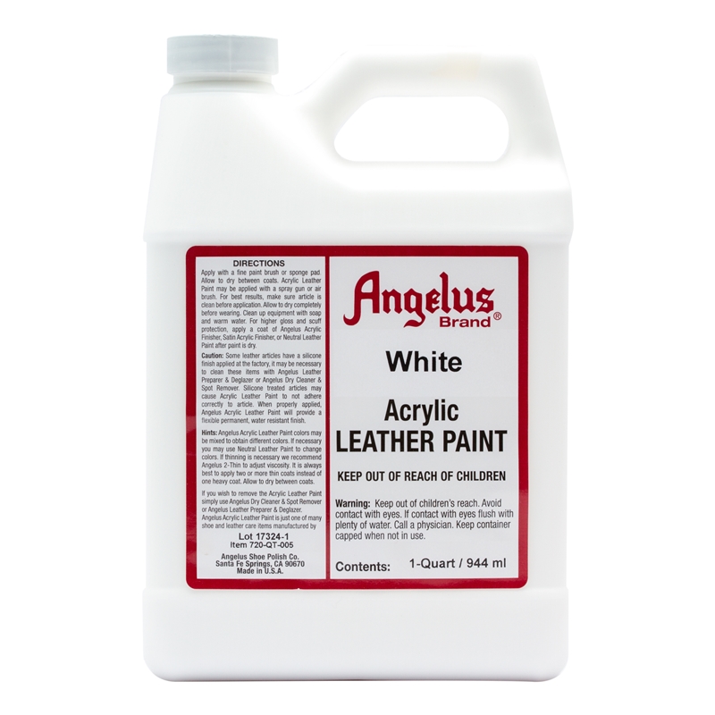 Angelus Leather Preparer & Deglazer. 1 Quart/946ml - Vibram Academy