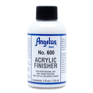 Angelus Acrylic Finisher 600 Gloss Finish. 4 fl oz/119ml Bottle