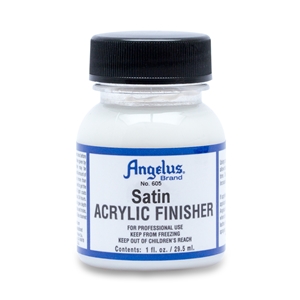 Angelus Acrylic Finisher 605 Satin Finish. 1 fl oz/30ml Bottle