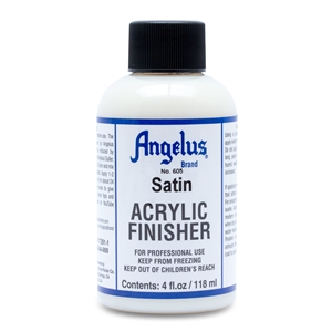 Angelus Acrylic Finisher 605 Satin Finish. 4 fl oz/119ml Bottle