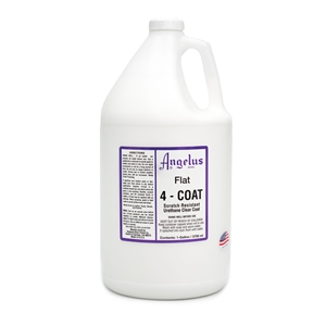 Angelus 4-Coat Finisher 901 Flat Finish 1 Gallon/3785ml Bottle