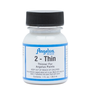 Angelus 2-Thin Thinners for Reducing Viscosity. 1 fl oz/30ml Bottle