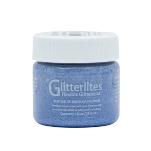 Angelus Glitterlites Acrylic Leather Paint 1 fl oz/30ml Bottle