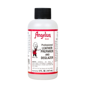 Angelus Leather Preparer & Deglazer. 5 fl oz/119ml Bottle