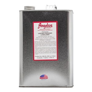 Angelus Leather Preparer & Deglazer. 1 Gallon/3785ml