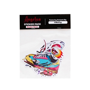 Angelus Sticker Pack - Sneaker Series by McFlyyy (pack of 5 stickers)