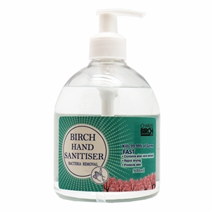 Birch Hand Sanitiser Gel 500ml