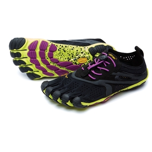 FiveFingers V-RUN Ladies Black/Yellow/Purple