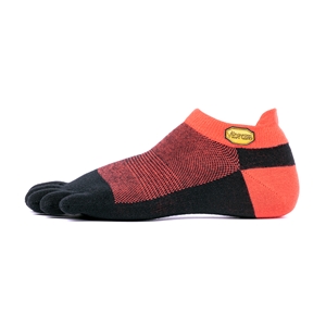FiveFingers ATHLETIC NO SHOW Socks Red/Black